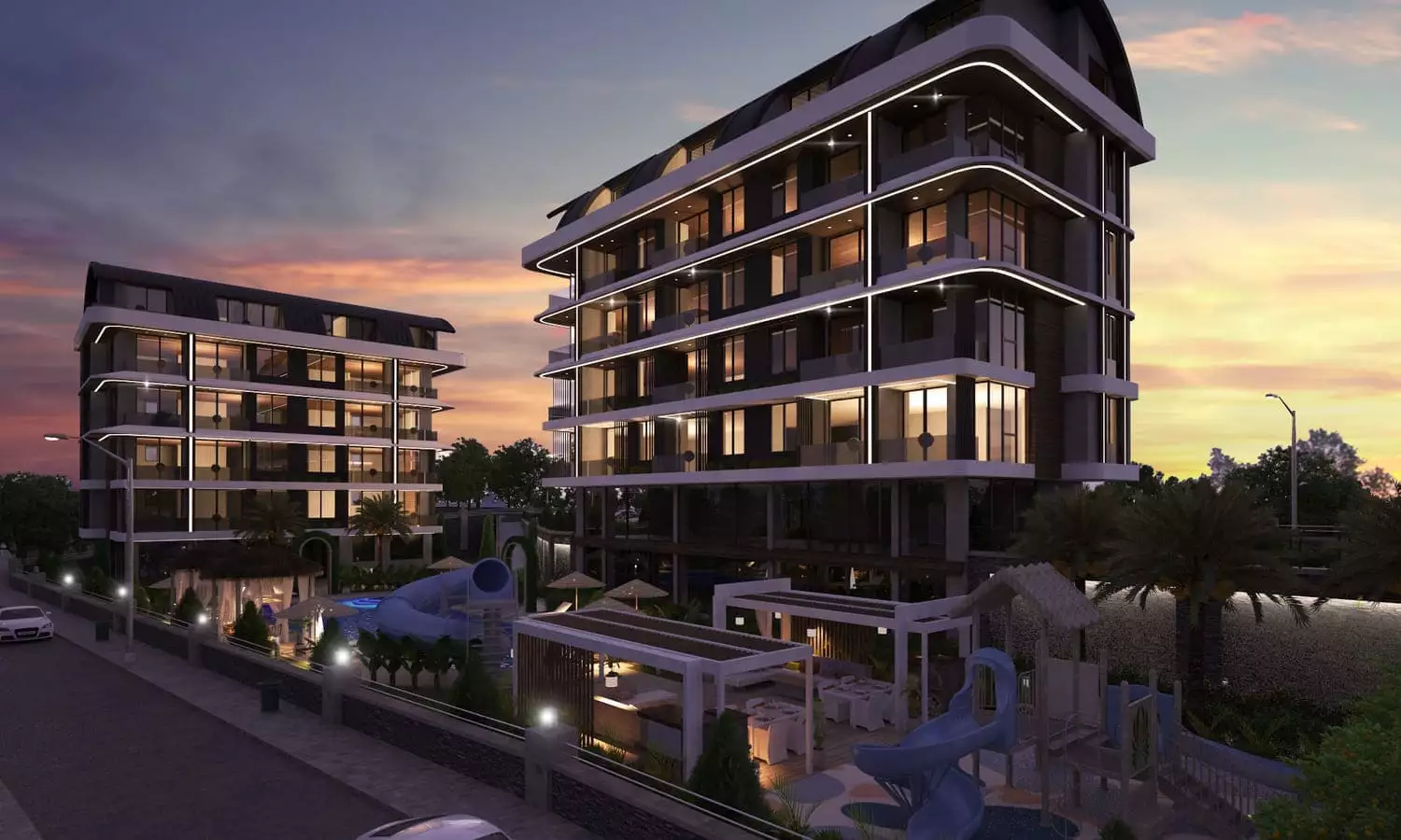 Flat 48m² in Turkey, Kargicak. Priced at 134000€ rent photo-8