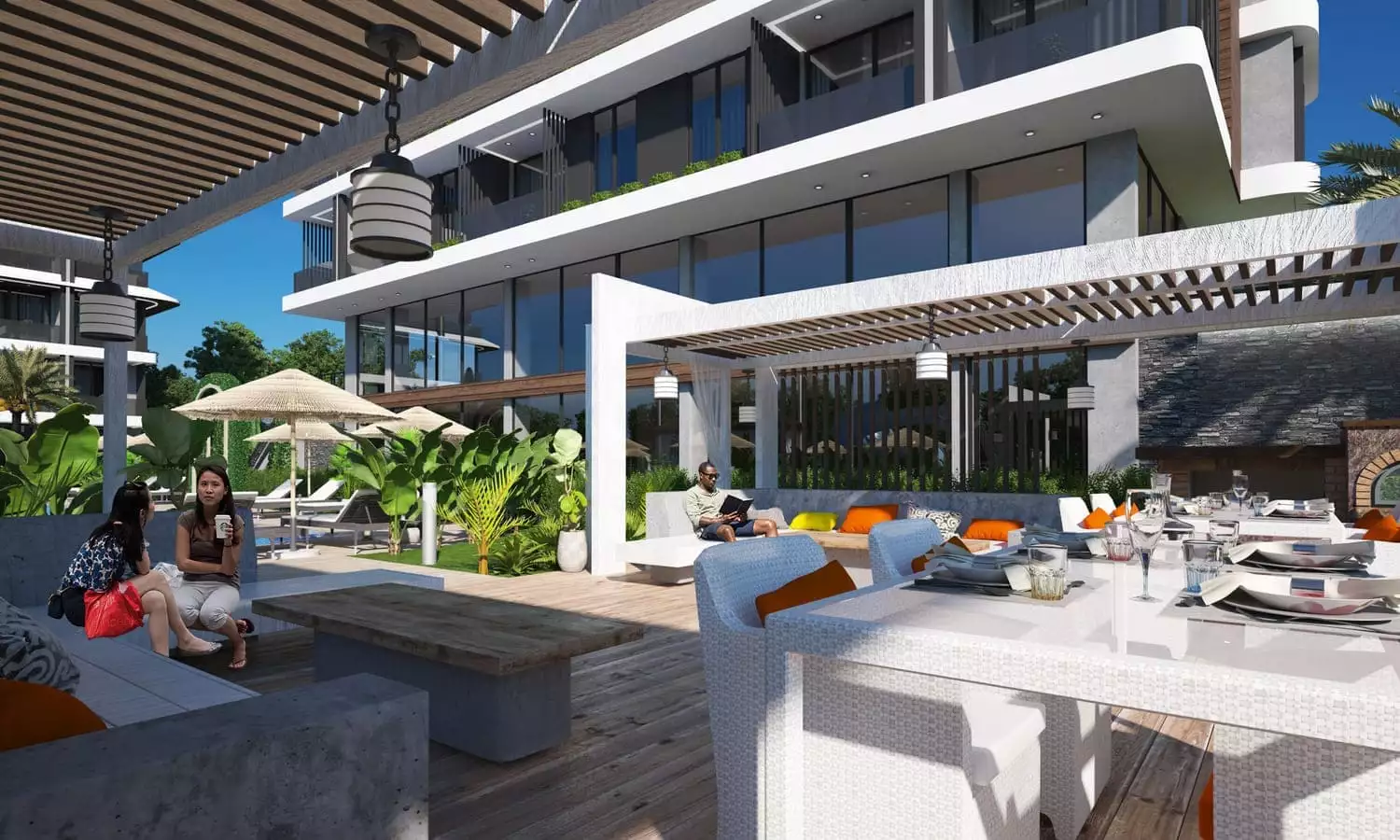 Flat 48m² in Turkey, Kargicak. Priced at 134000€ rent photo-14
