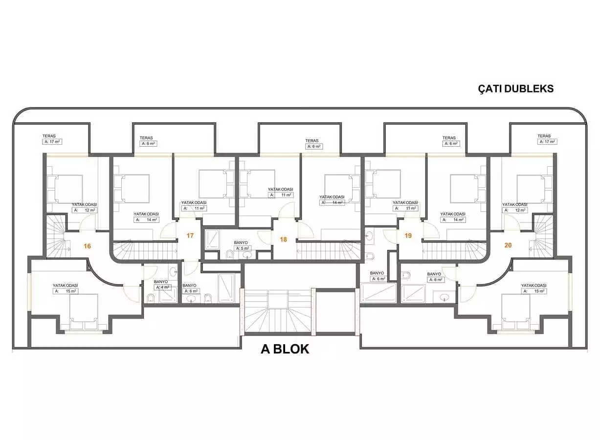 Flat 48m² in Turkey, Kargicak. Priced at 134000€ rent photo-28