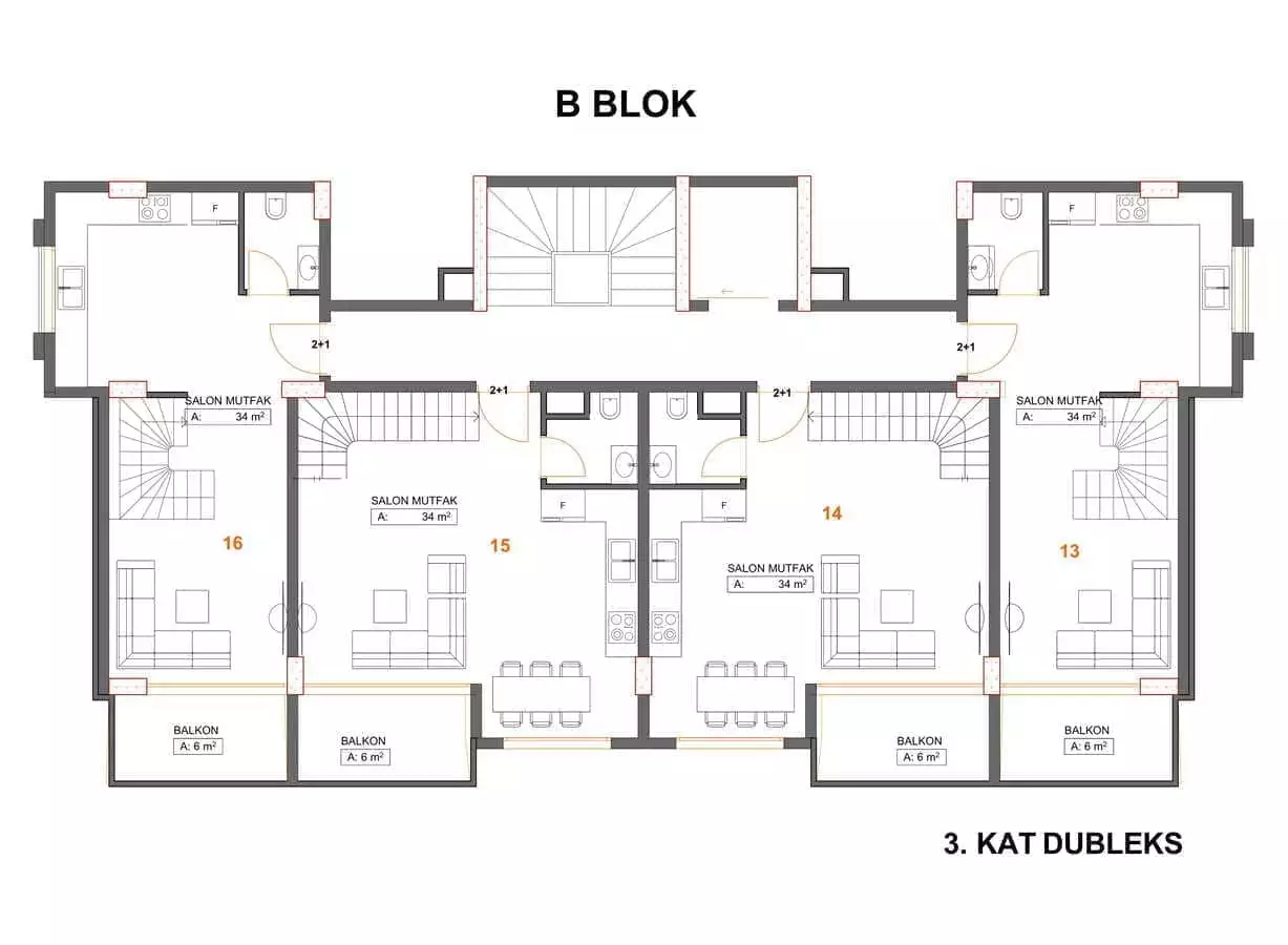Flat 48m² in Turkey, Kargicak. Priced at 134000€ rent photo-30