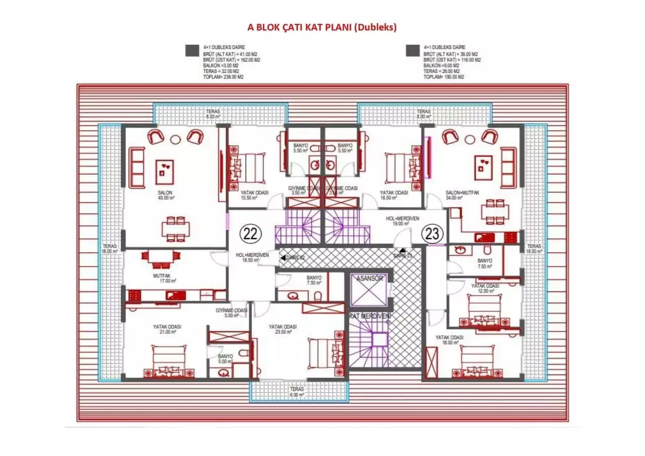 Flat 52m² in Turkey, Oba. Priced at 132000€ rent photo-24