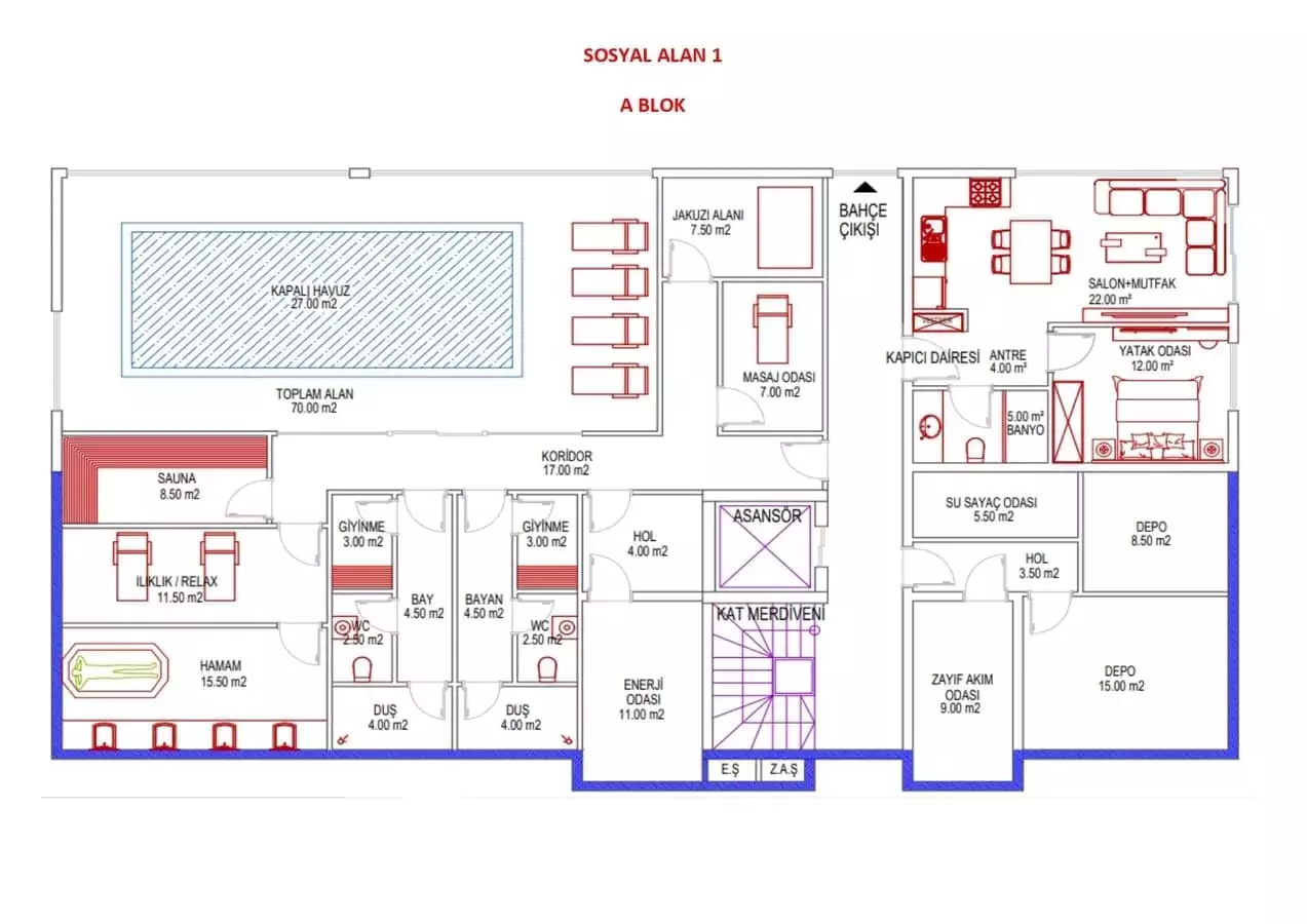 Flat 52m² in Turkey, Oba. Priced at 132000€ rent photo-25