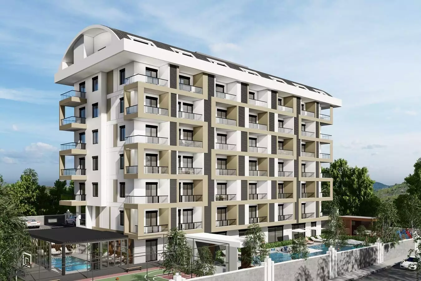 Flat 82m² in Turkey, Gazipasа. Priced at 189000€ rent photo-1