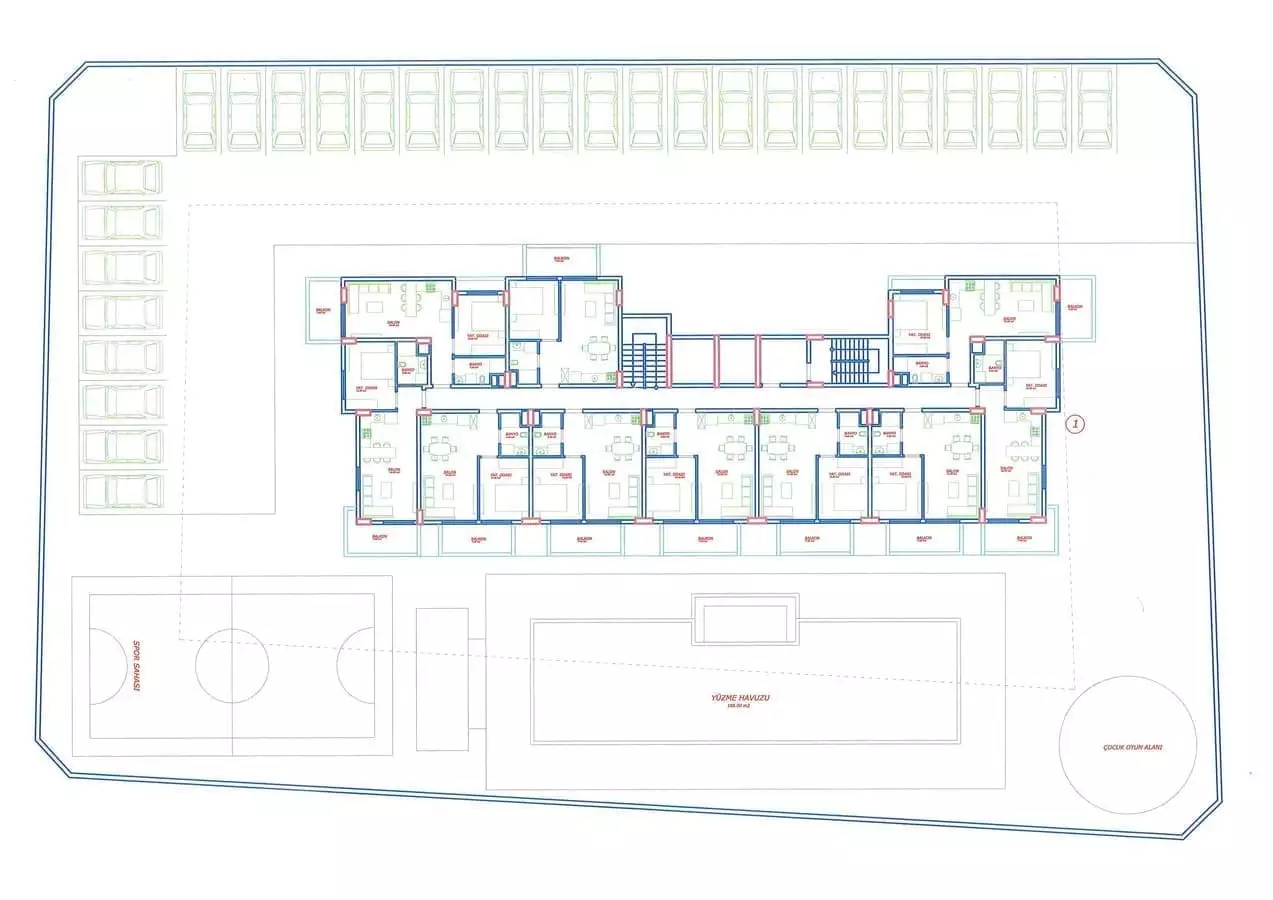 Flat 82m² in Turkey, Gazipasа. Priced at 189000€ rent photo-31