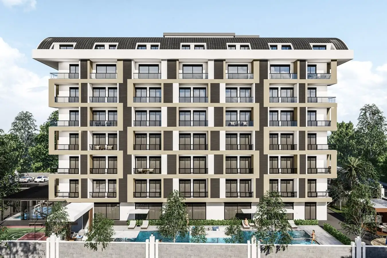 Flat 82m² in Turkey, Gazipasа. Priced at 189000€ rent photo-5