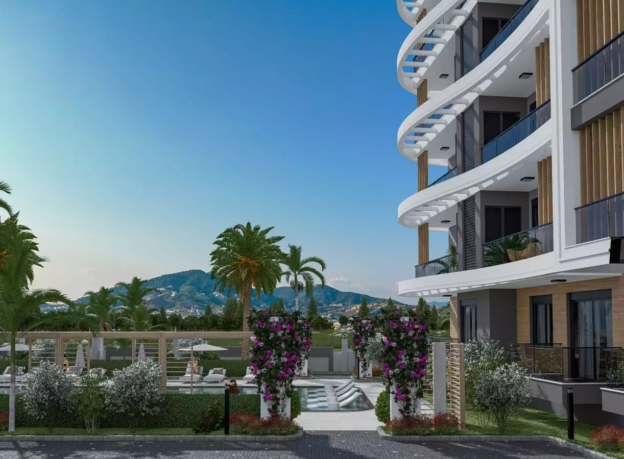 Flat 45m² in Turkey, Gazipasа. Priced at 128000€ rent photo-14