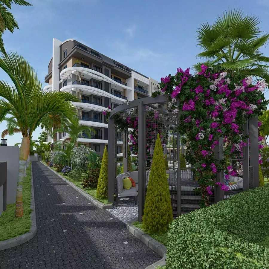 Flat 45m² in Turkey, Gazipasа. Priced at 128000€ rent photo-17