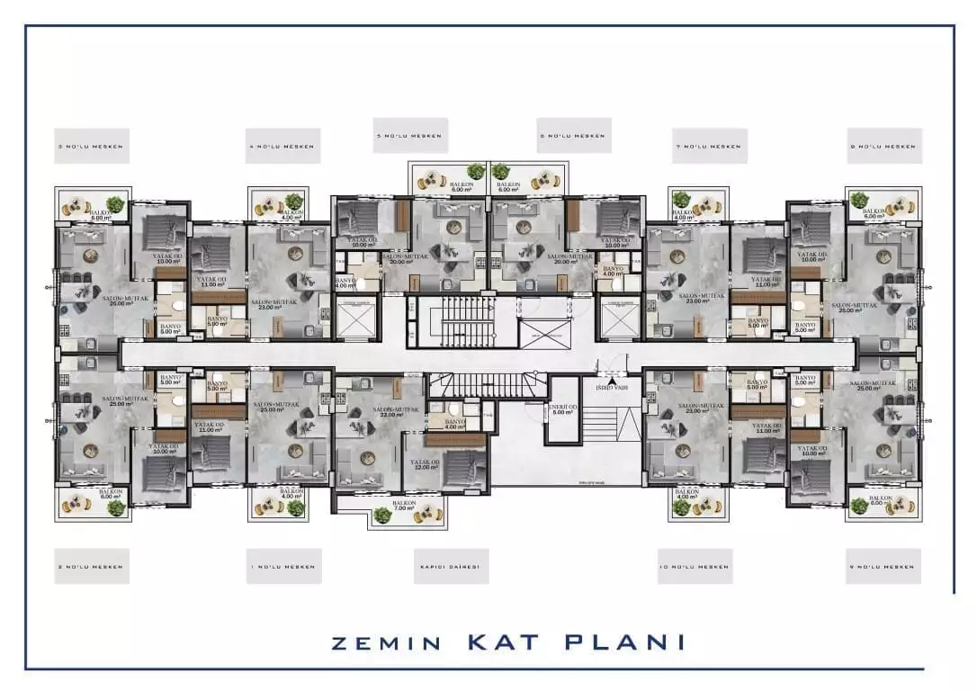 Flat 45m² in Turkey, Gazipasа. Priced at 128000€ rent photo-18