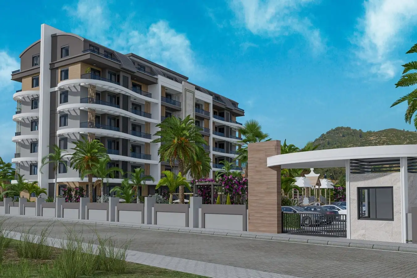 Flat 45m² in Turkey, Gazipasа. Priced at 128000€ rent photo-3