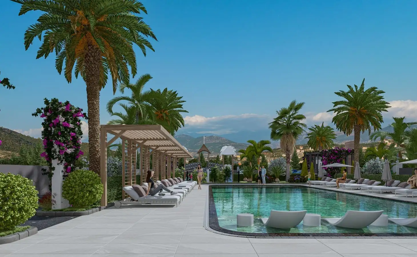 Flat 45m² in Turkey, Gazipasа. Priced at 128000€ rent photo-16