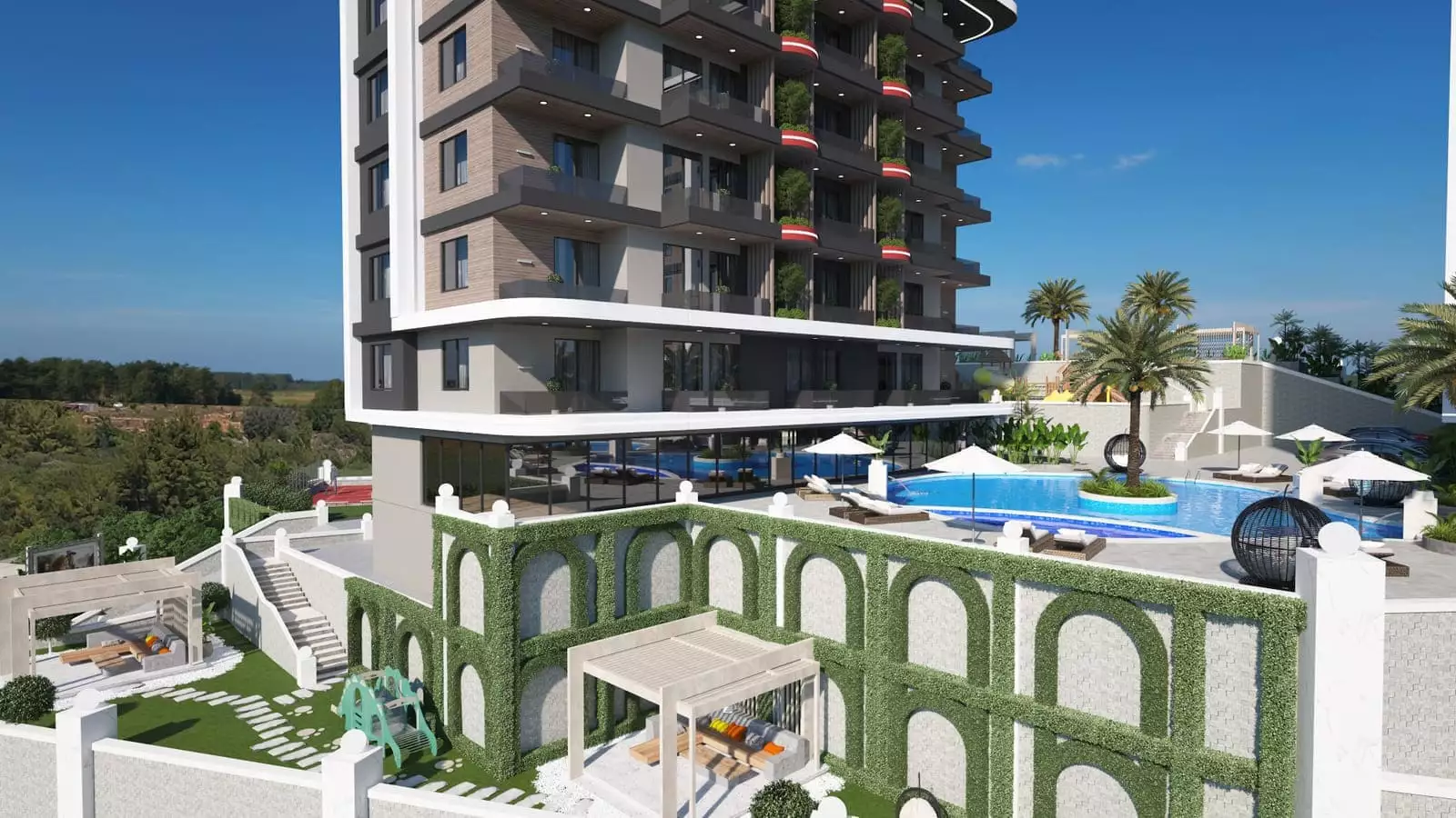 Flat 60m² in Turkey, Demirtas. Priced at 146000€ rent photo-9