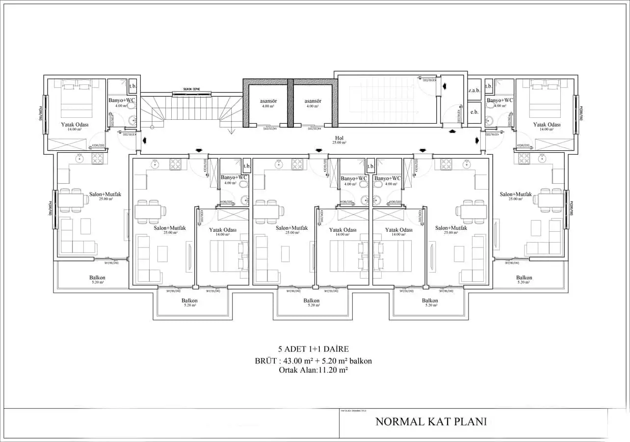 Flat 60m² in Turkey, Demirtas. Priced at 146000€ rent photo-28