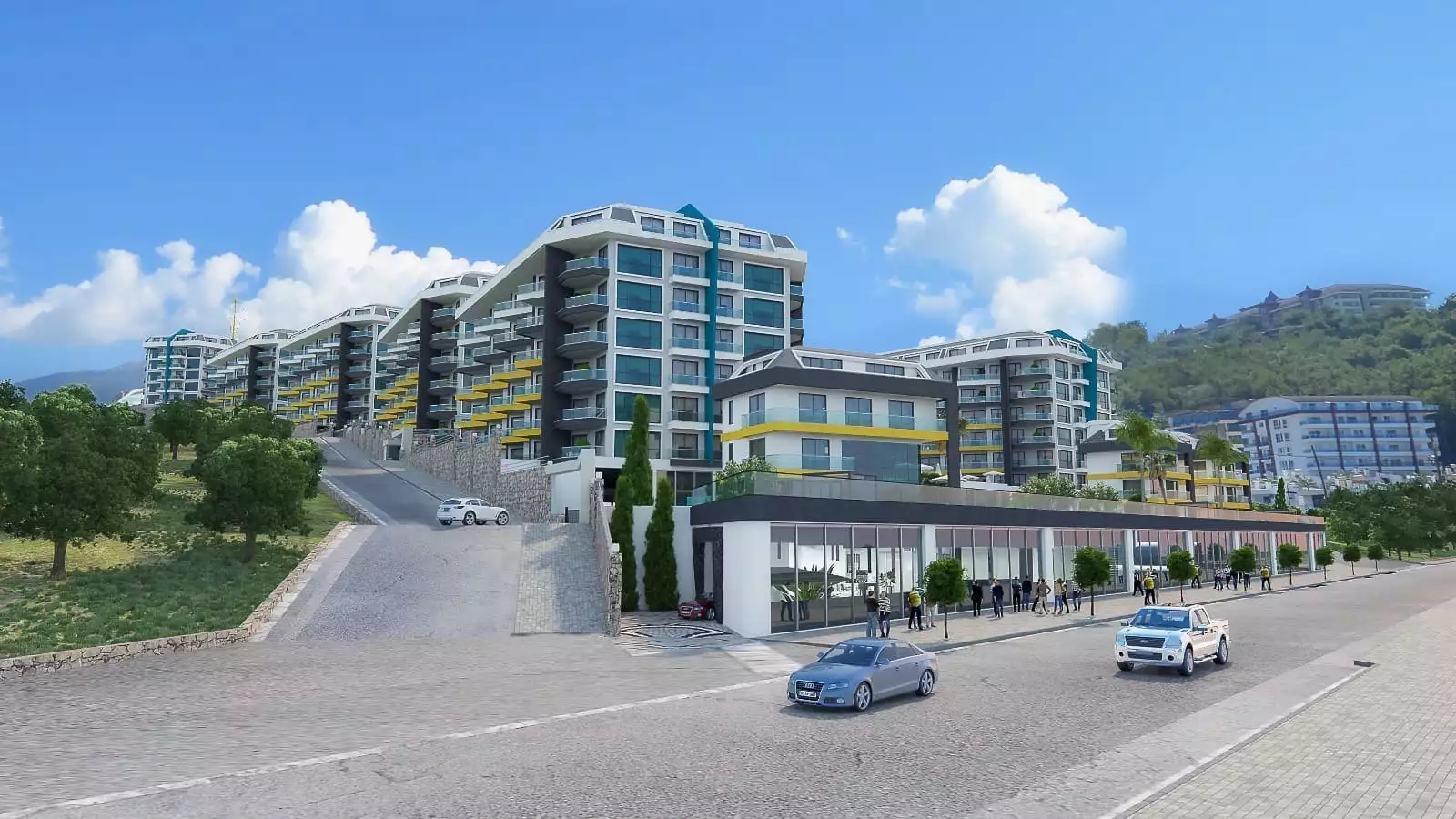 Flat 110m² in Turkey, Kargicak. Priced at 434500€ rent photo-2