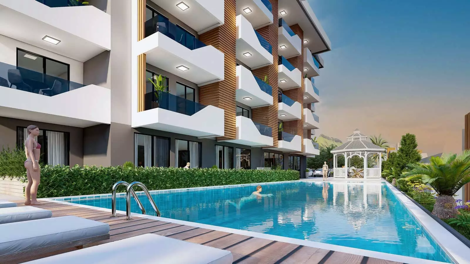 Flat 50m² in Turkey, Konakli. Priced at 106000€ rent photo-9