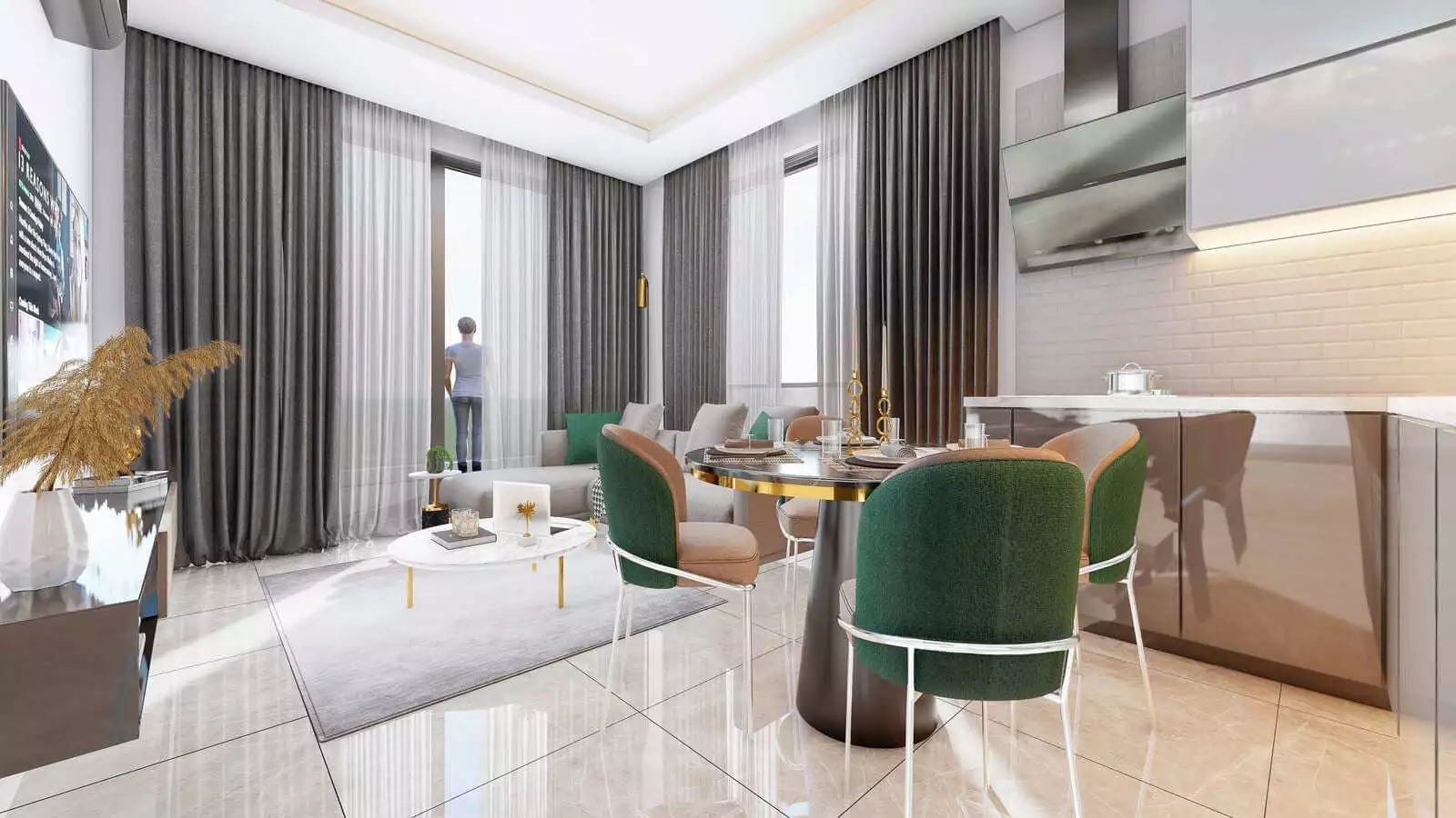 Flat 50m² in Turkey, Konakli. Priced at 106000€ rent photo-15