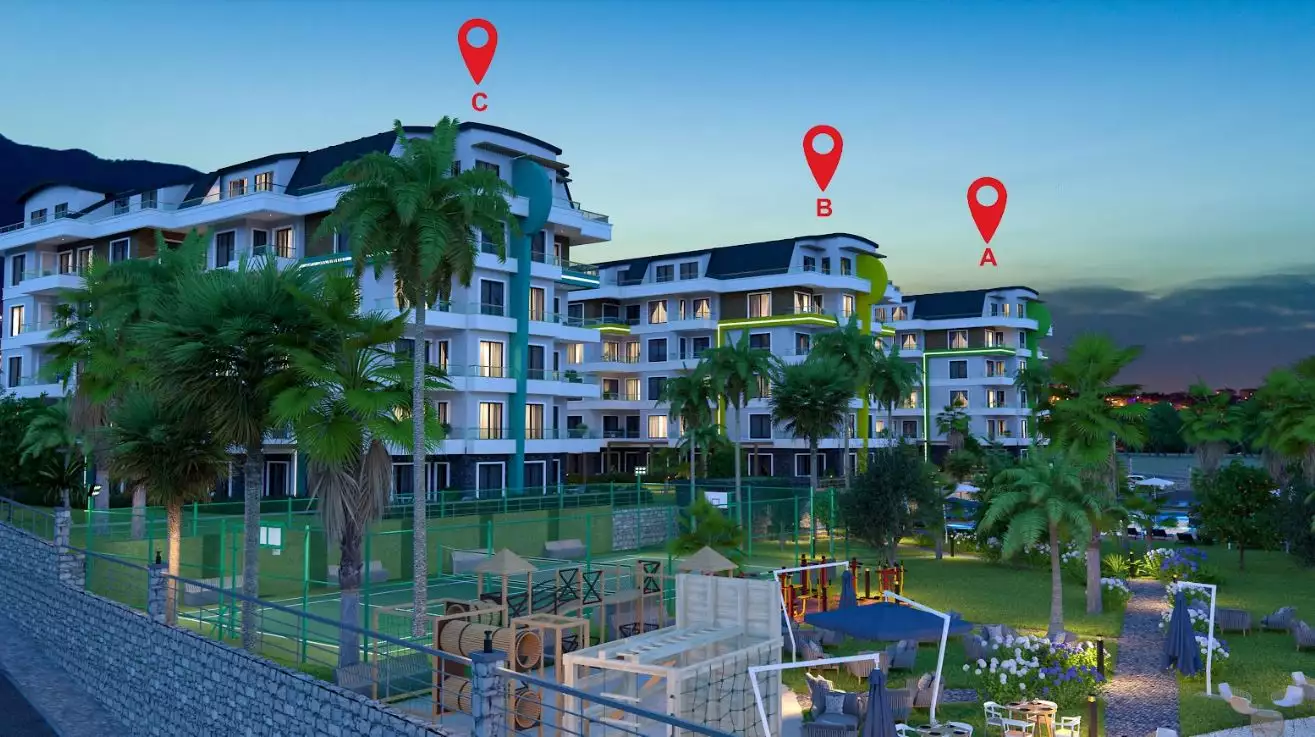 Flat 52m² in Turkey, Oba. Priced at 180000€ rent photo-4