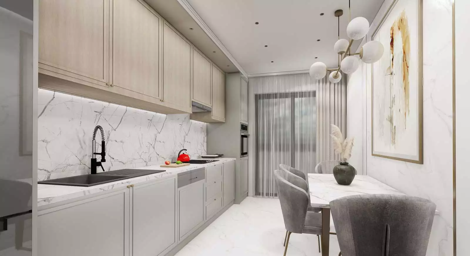 Flat 52m² in Turkey, Oba. Priced at 180000€ rent photo-30