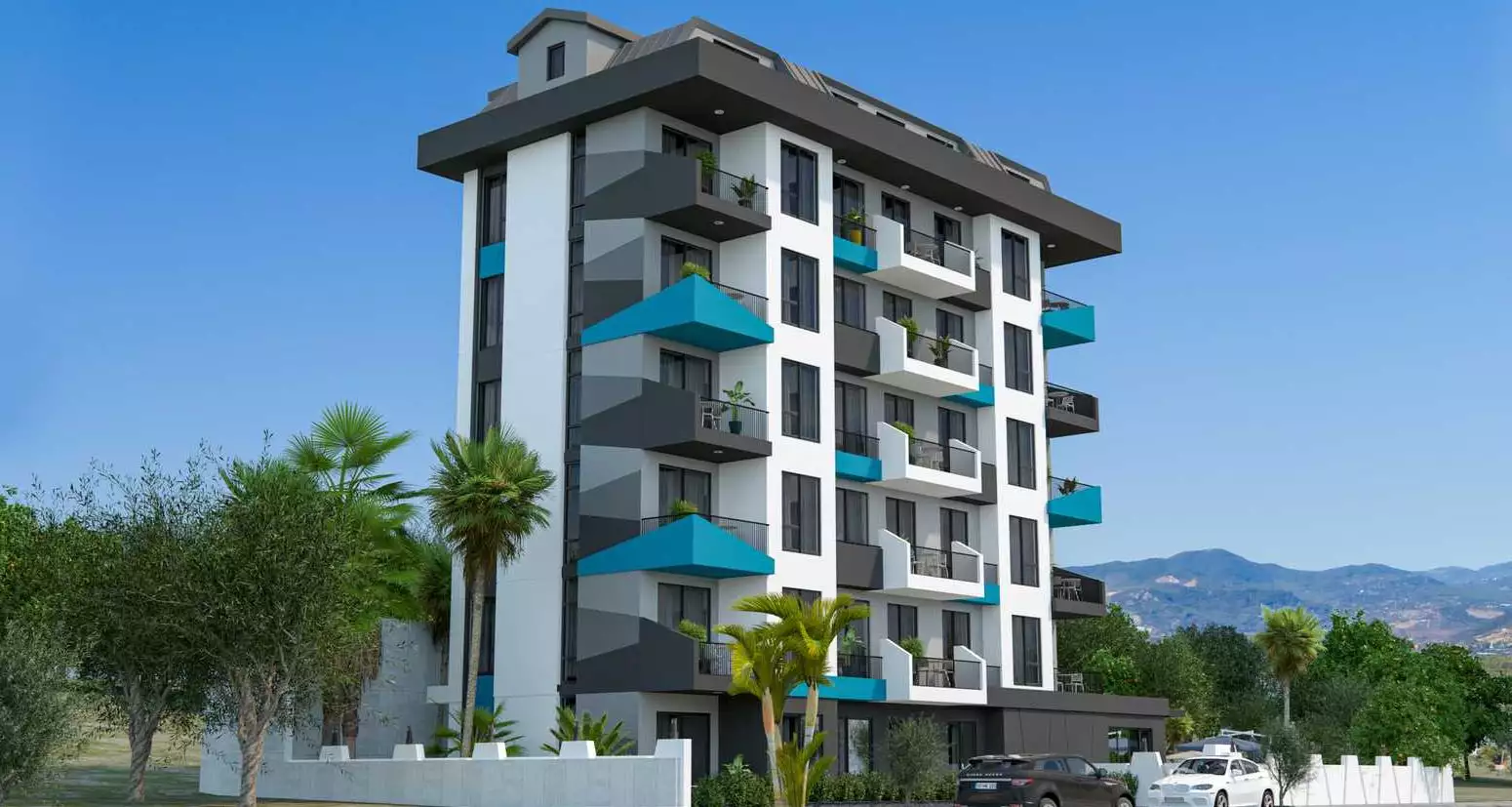 Flat 63m² in Turkey, Avsallar. Priced at 99000€ rent photo-2