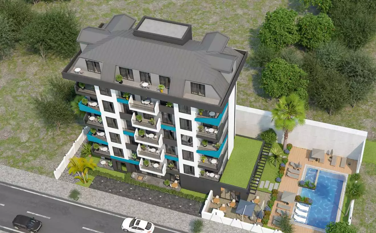 Flat 63m² in Turkey, Avsallar. Priced at 99000€ rent photo-6