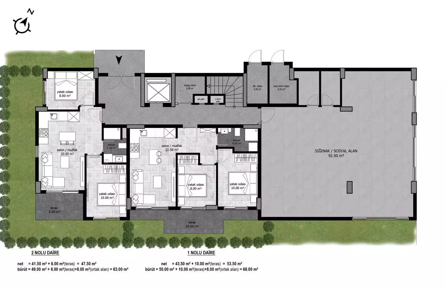 Flat 63m² in Turkey, Avsallar. Priced at 99000€ rent photo-12