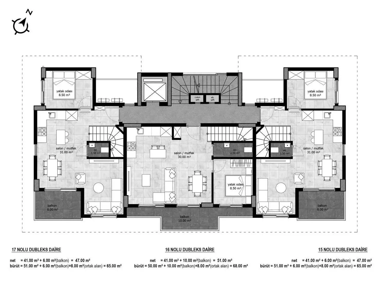 Flat 63m² in Turkey, Avsallar. Priced at 99000€ rent photo-14