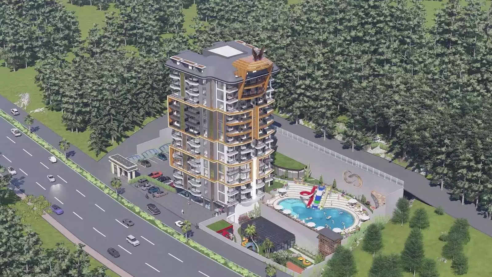 Flat 50m² in Turkey, Mahmutlar. Priced at 120000€ rent photo-4