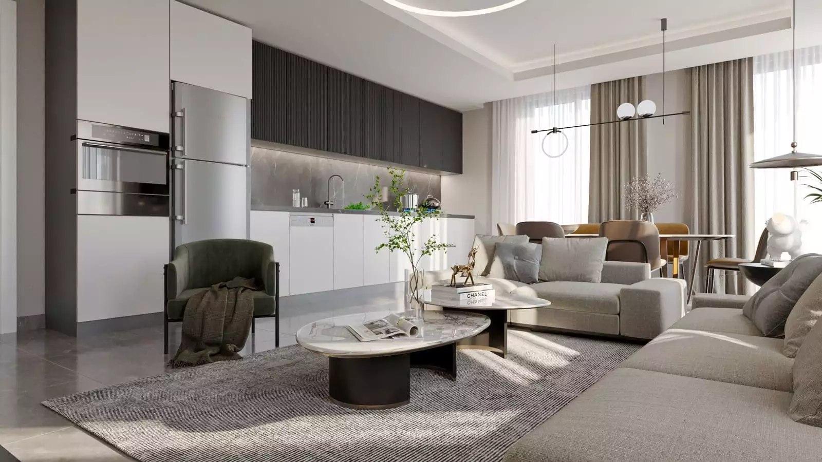 Flat 105m² in Turkey, Alania. Priced at 375000€ rent photo-6