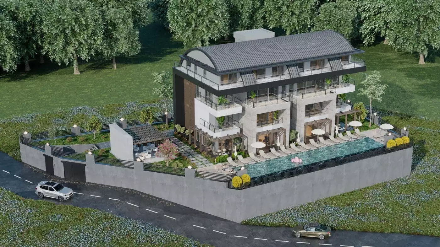 Townhouse 92m² in Turkey, Alania. Priced at 323950€ rent photo-1