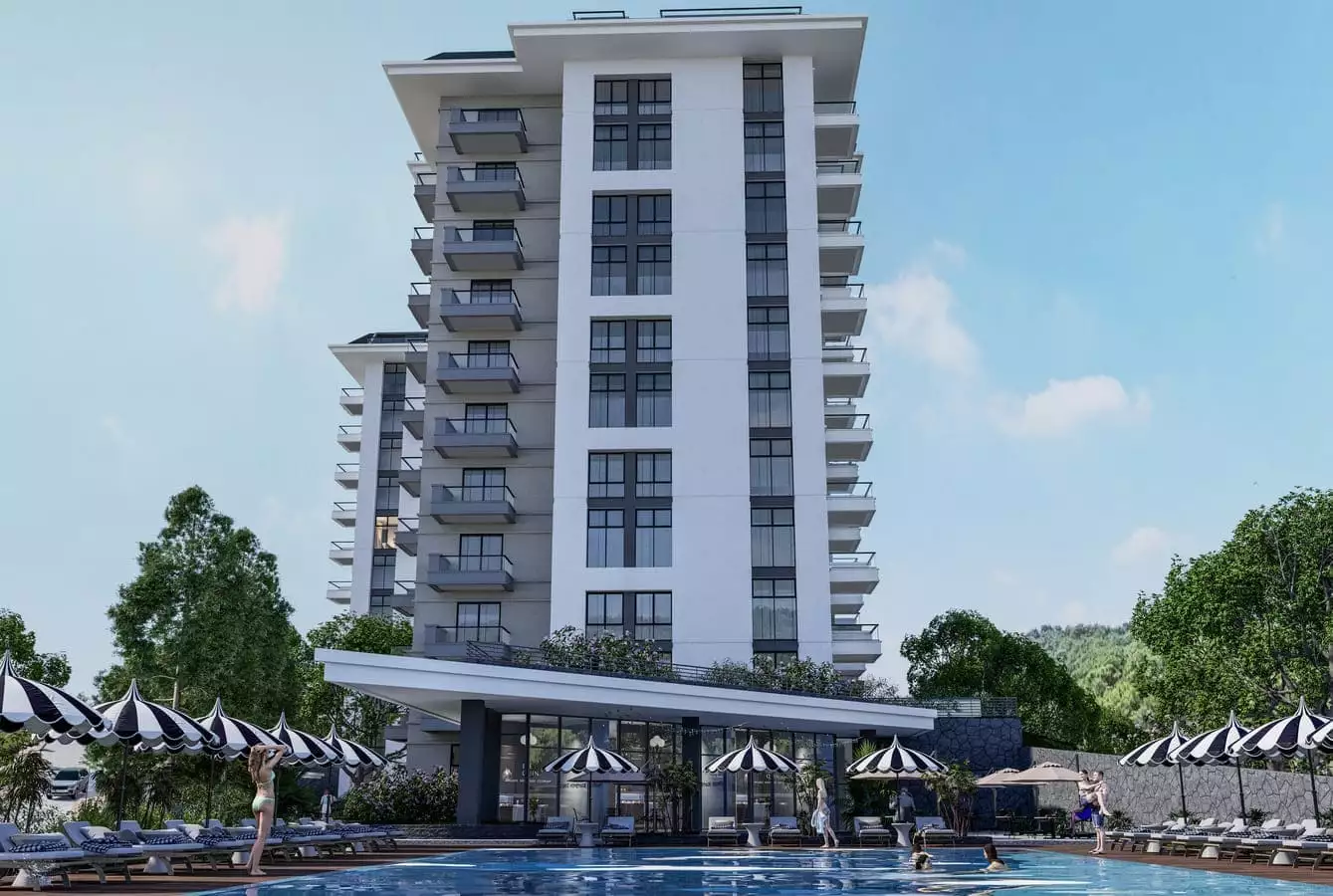 Flat 56m² in Turkey, Avsallar. Priced at 163000€ rent photo-6