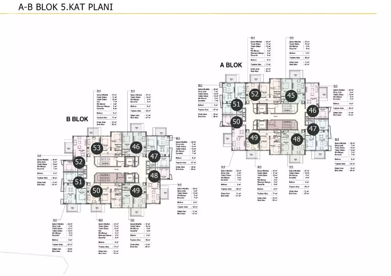 Flat 56m² in Turkey, Avsallar. Priced at 163000€ rent photo-23