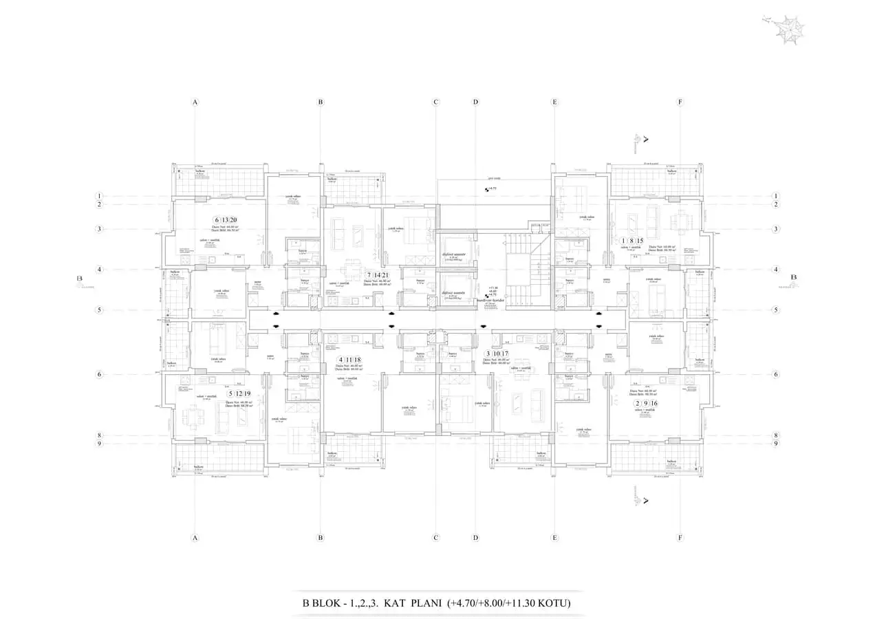 Flat 46m² in Turkey, Kargicak. Priced at 185000€ rent photo-26