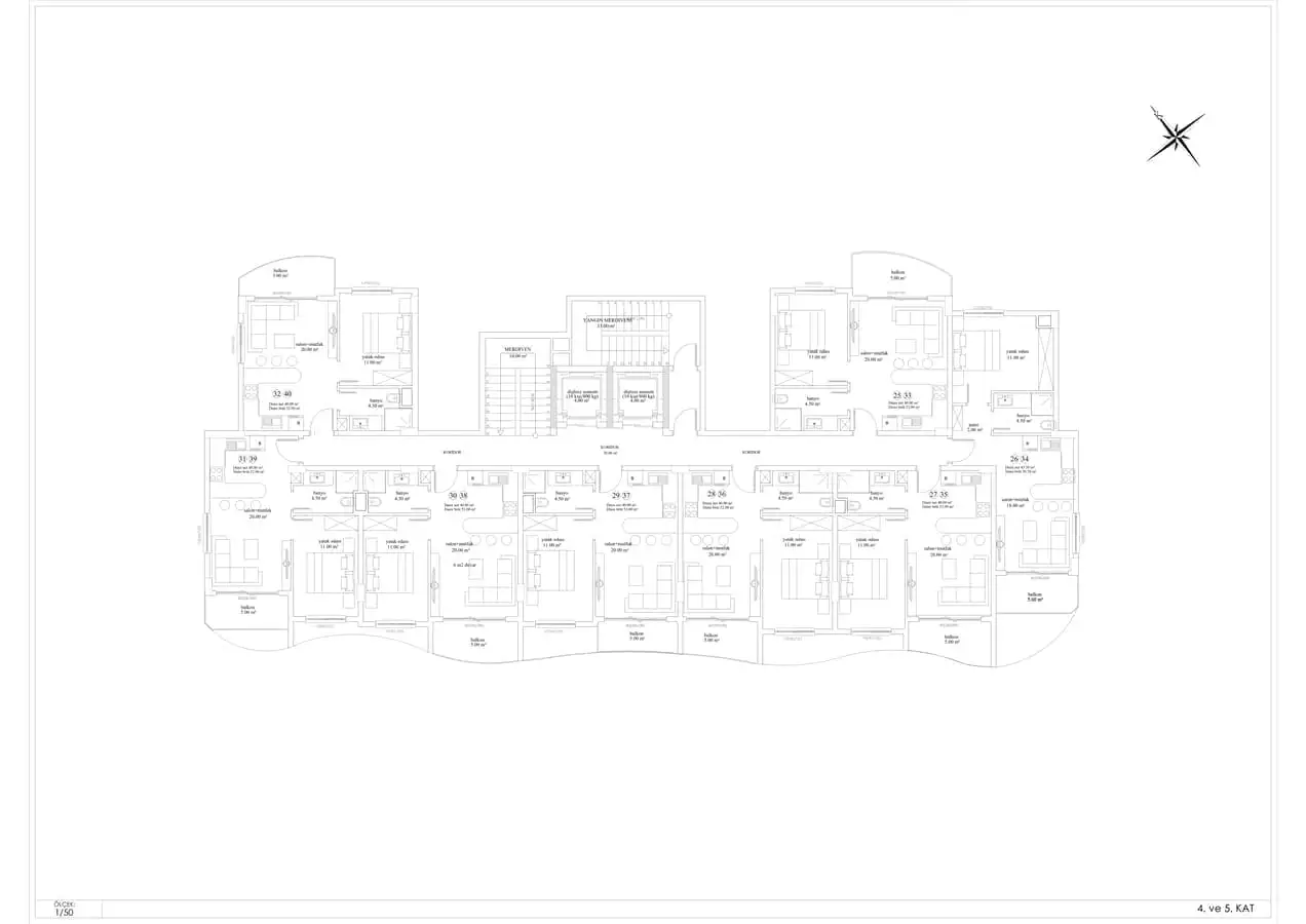Flat 52m² in Turkey, Demirtas. Priced at 105000€ rent photo-22