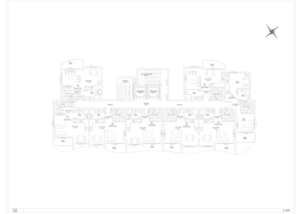 Flat 52m² in Turkey, Demirtas. Priced at 105000€ rent photo-23