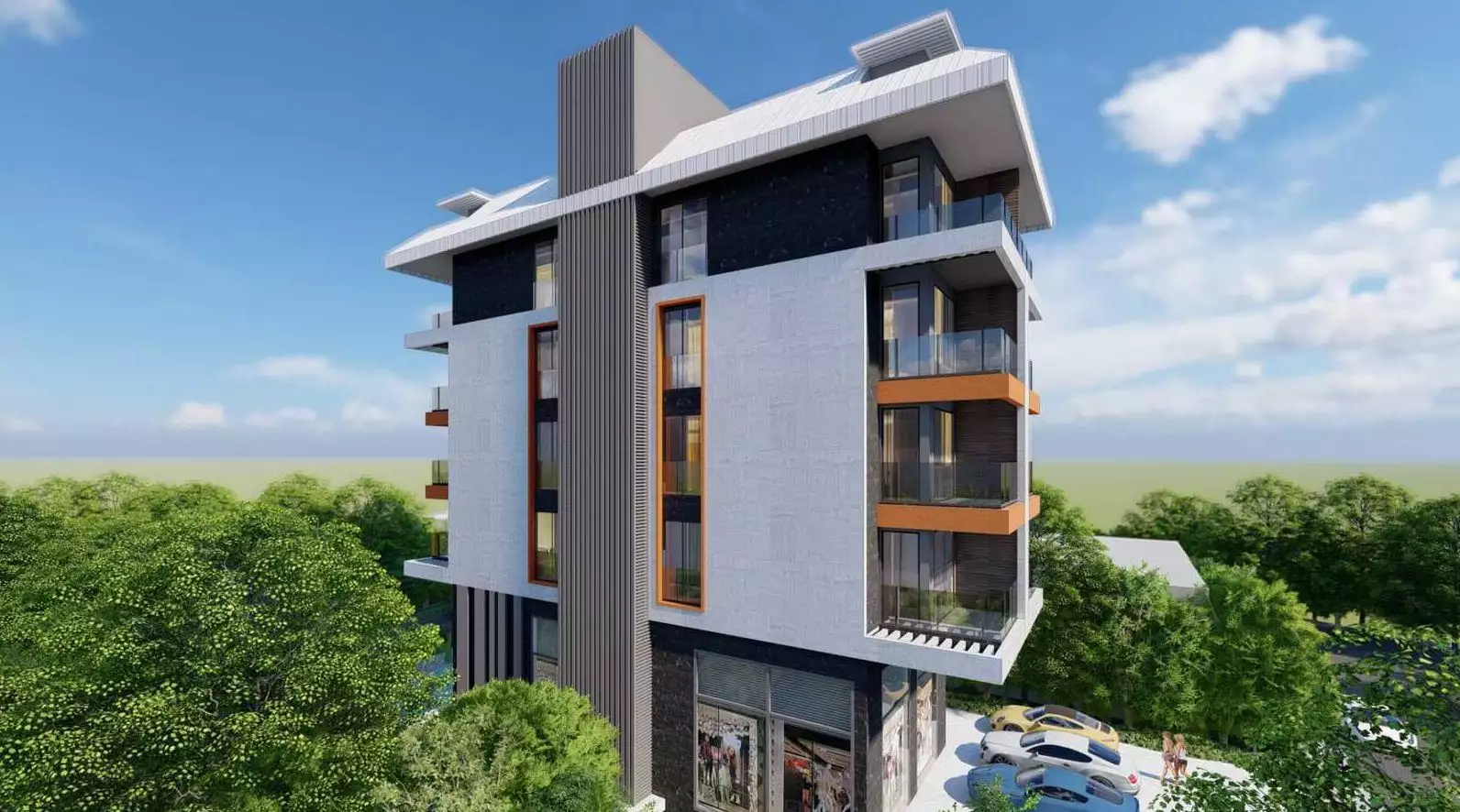 Flat 31m² in Turkey, Kargicak. Priced at 121000€ rent photo-4