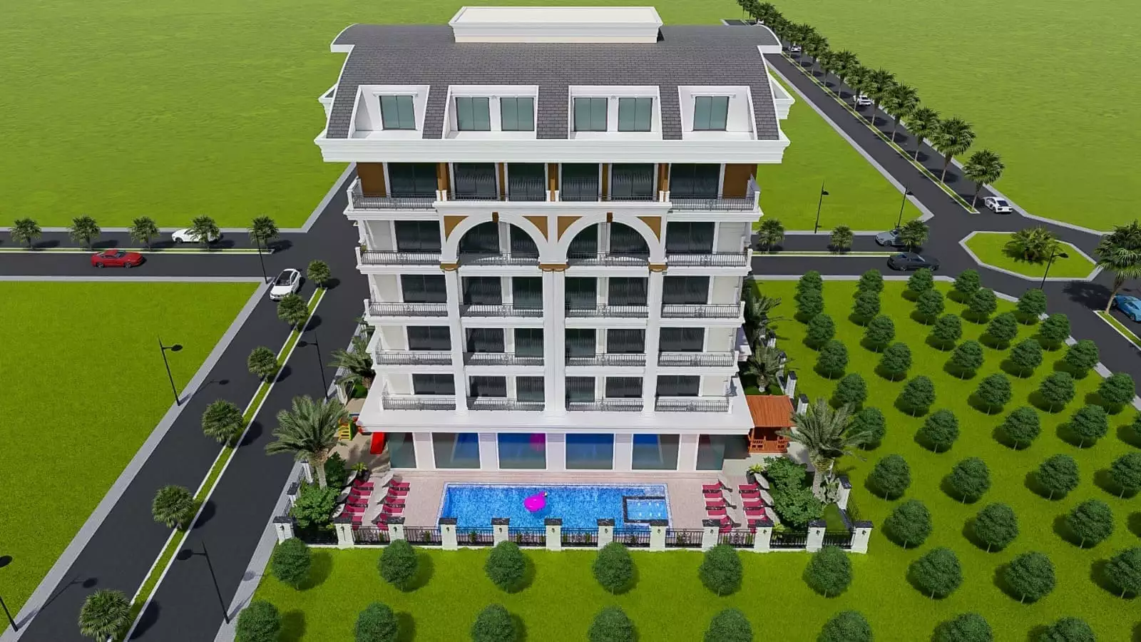 Flat 55m² in Turkey, Mahmutlar. Priced at 135000€ rent photo-5