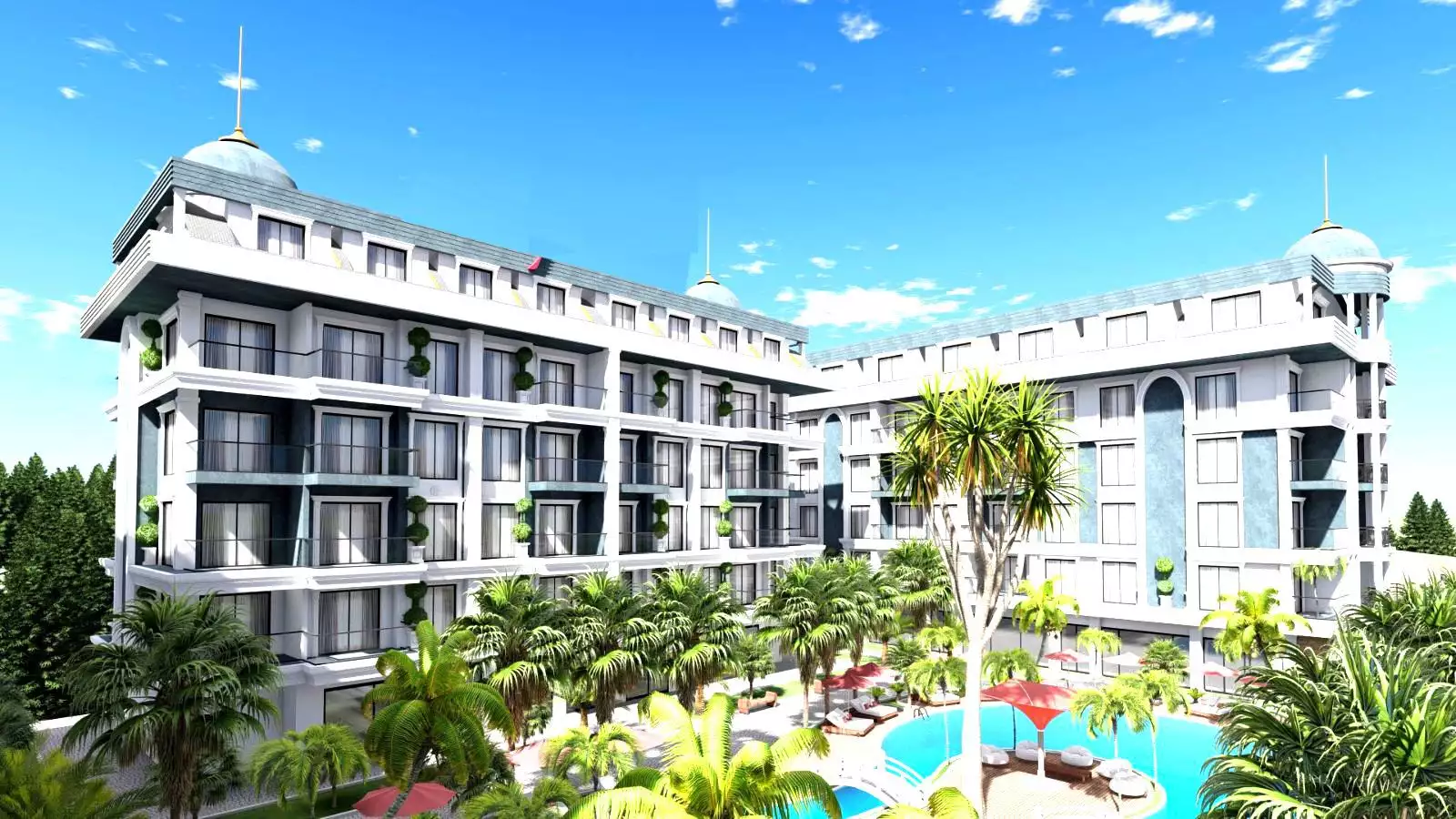 Flat 46m² in Turkey, Oba. Priced at 189000€ rent photo-2