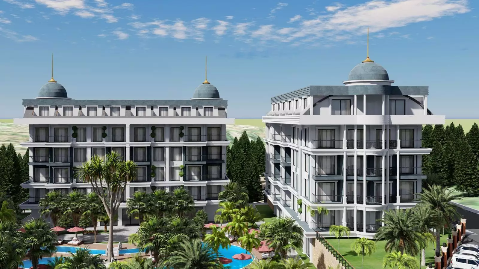 Flat 46m² in Turkey, Oba. Priced at 189000€ rent photo-3