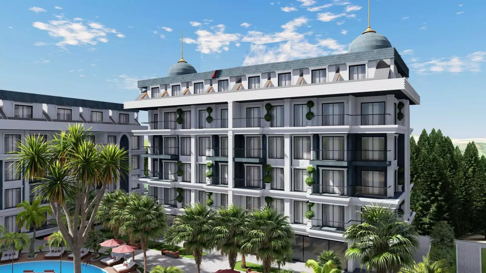 Flat 46m² in Turkey, Oba. Priced at 189000€ rent photo-4