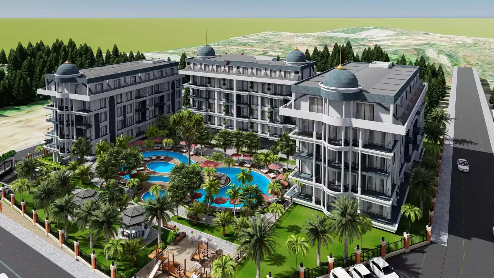 Flat 46m² in Turkey, Oba. Priced at 189000€ rent photo-8