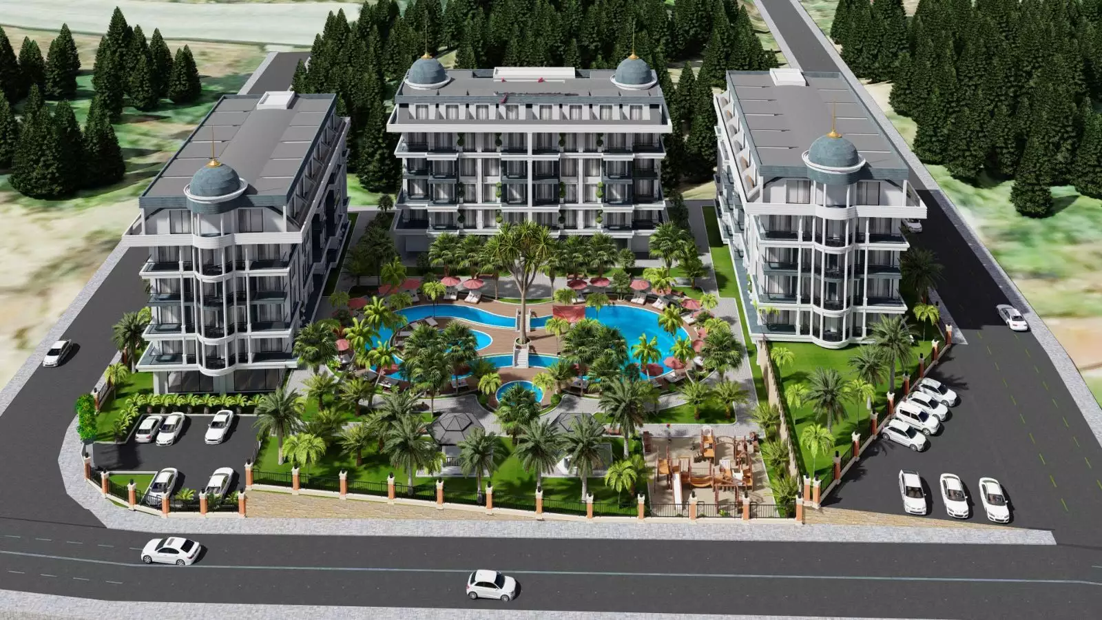 Flat 46m² in Turkey, Oba. Priced at 189000€ rent photo-9