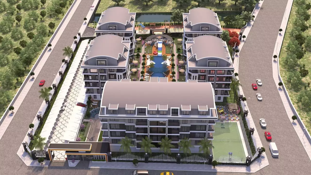 Flat 55m² in Turkey, Oba. Priced at 235000€ rent photo-4