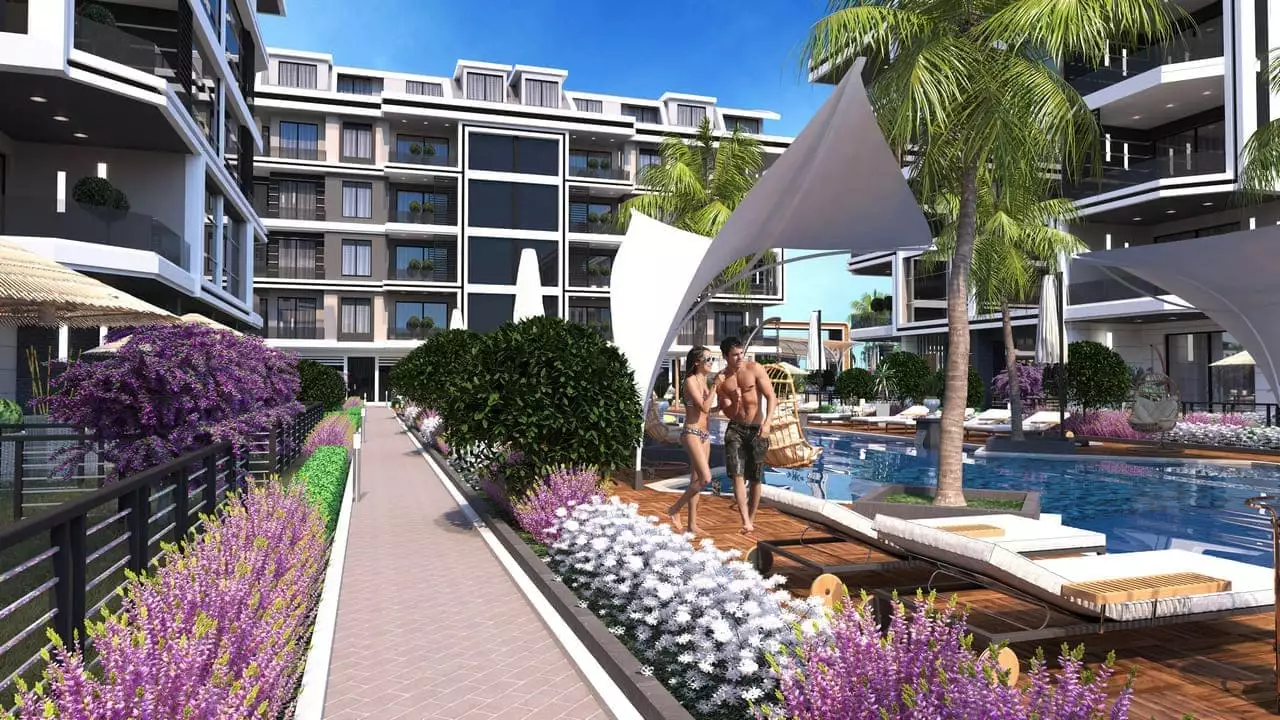 Flat 55m² in Turkey, Oba. Priced at 235000€ rent photo-9