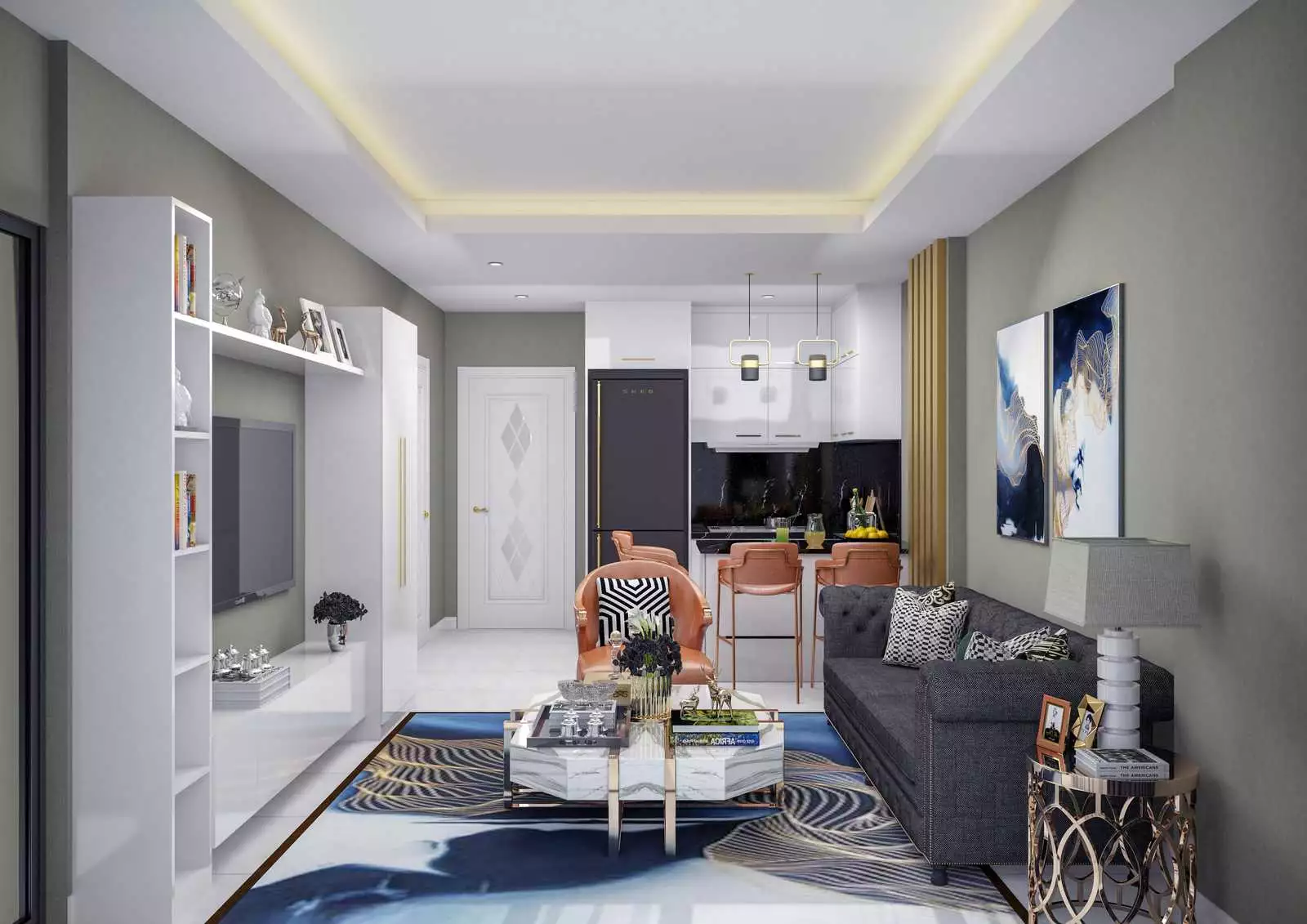 Flat 45m² in Turkey, Kestel. Priced at 145000€ rent photo-11