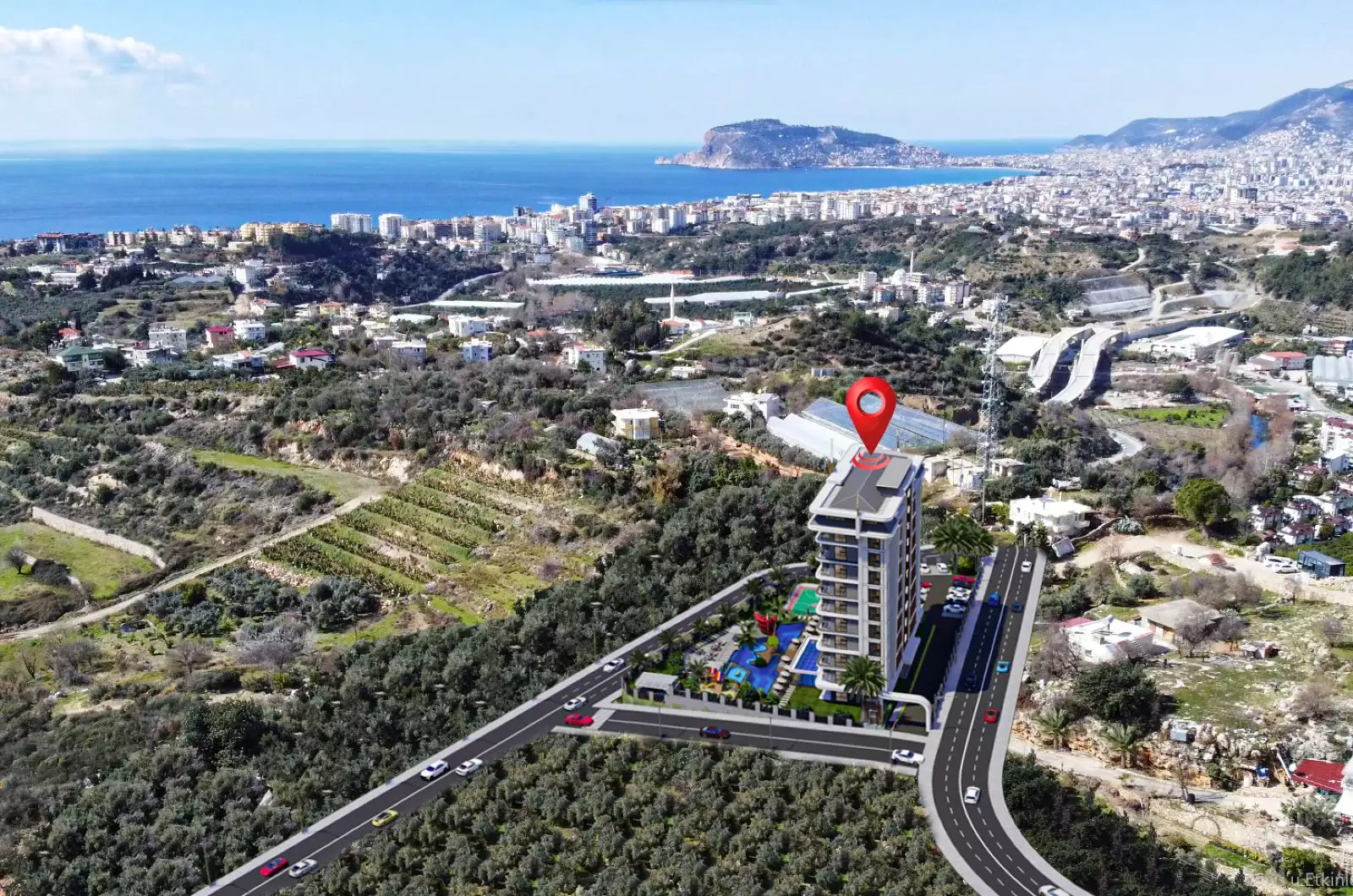 Flat 62m² in Turkey, Kestel. Priced at 119000€ rent photo-12