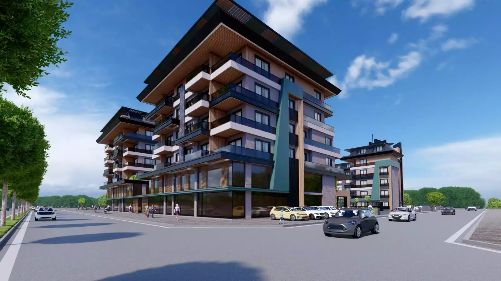 Flat 58m² in Turkey, Kargicak. Priced at 182000€ rent photo-3