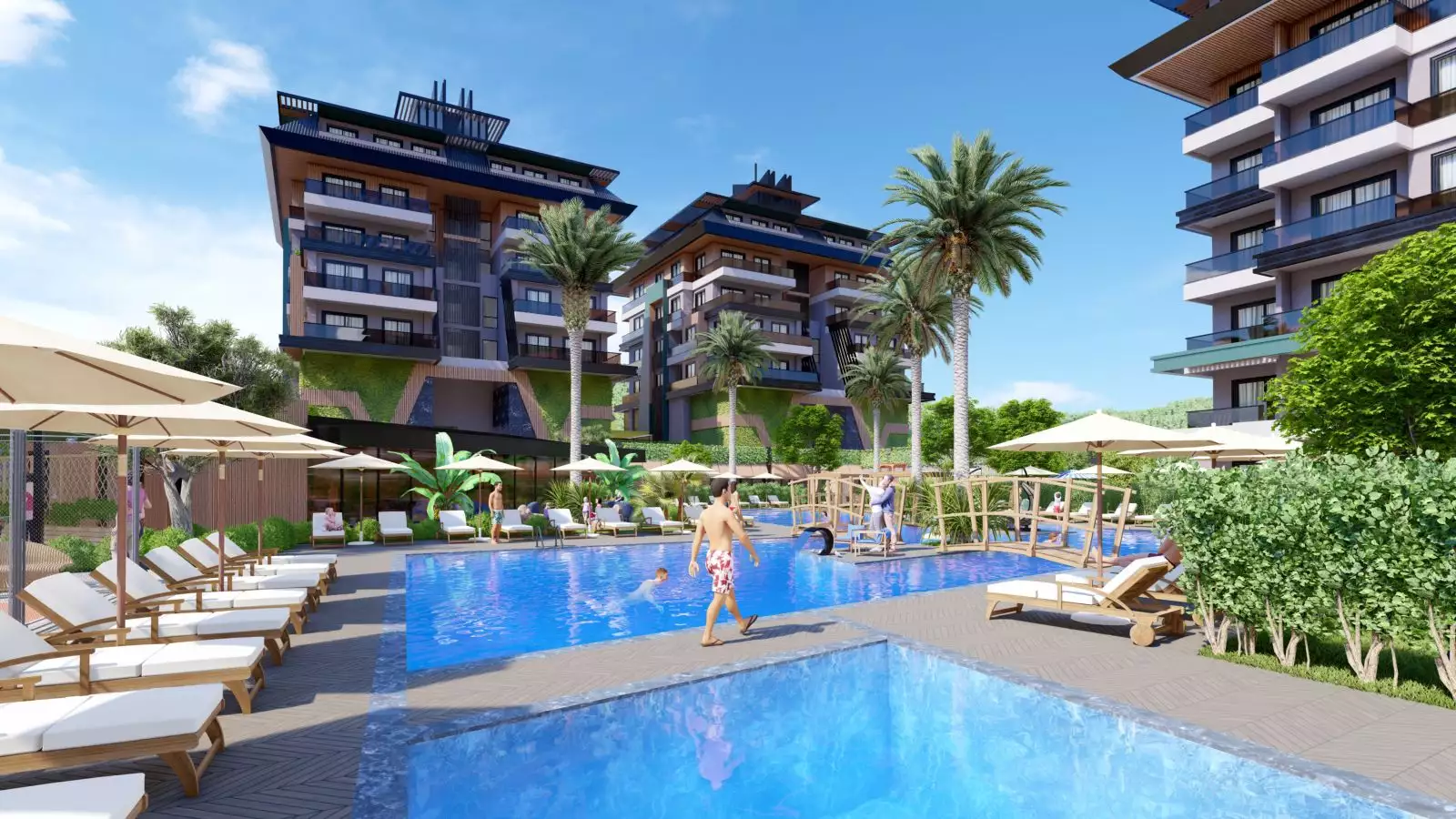 Flat 58m² in Turkey, Kargicak. Priced at 182000€ rent photo-11