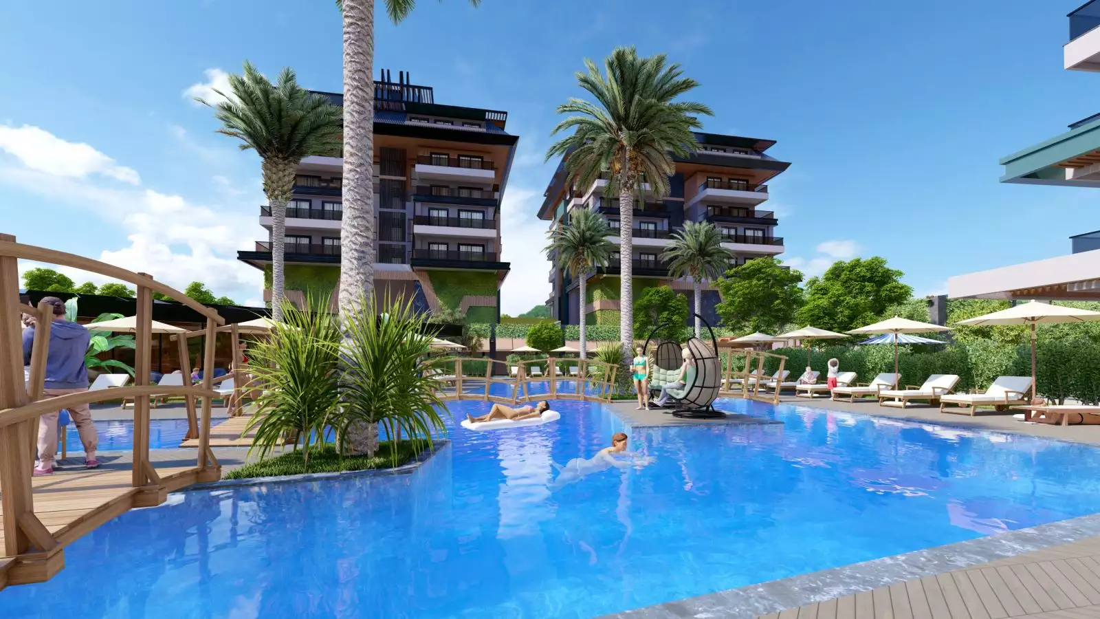 Flat 58m² in Turkey, Kargicak. Priced at 182000€ rent photo-12