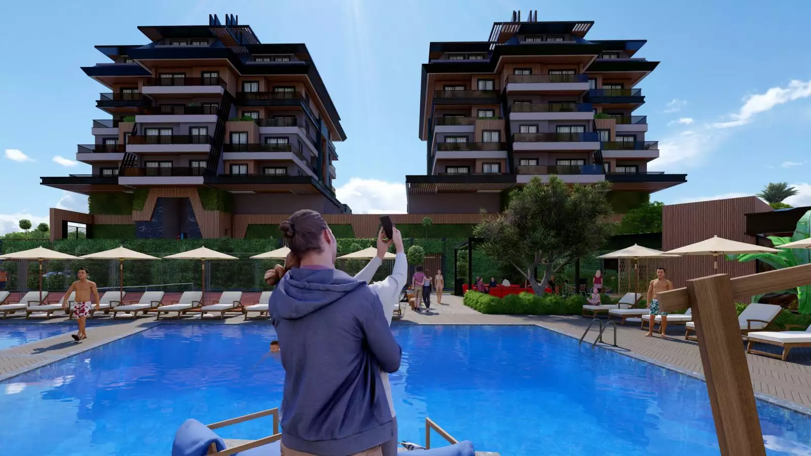 Flat 58m² in Turkey, Kargicak. Priced at 182000€ rent photo-15