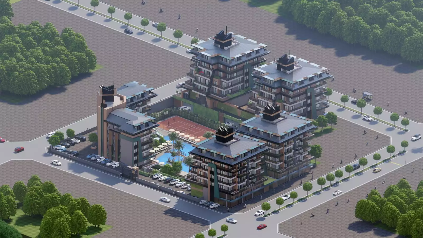 Flat 58m² in Turkey, Kargicak. Priced at 182000€ rent photo-22
