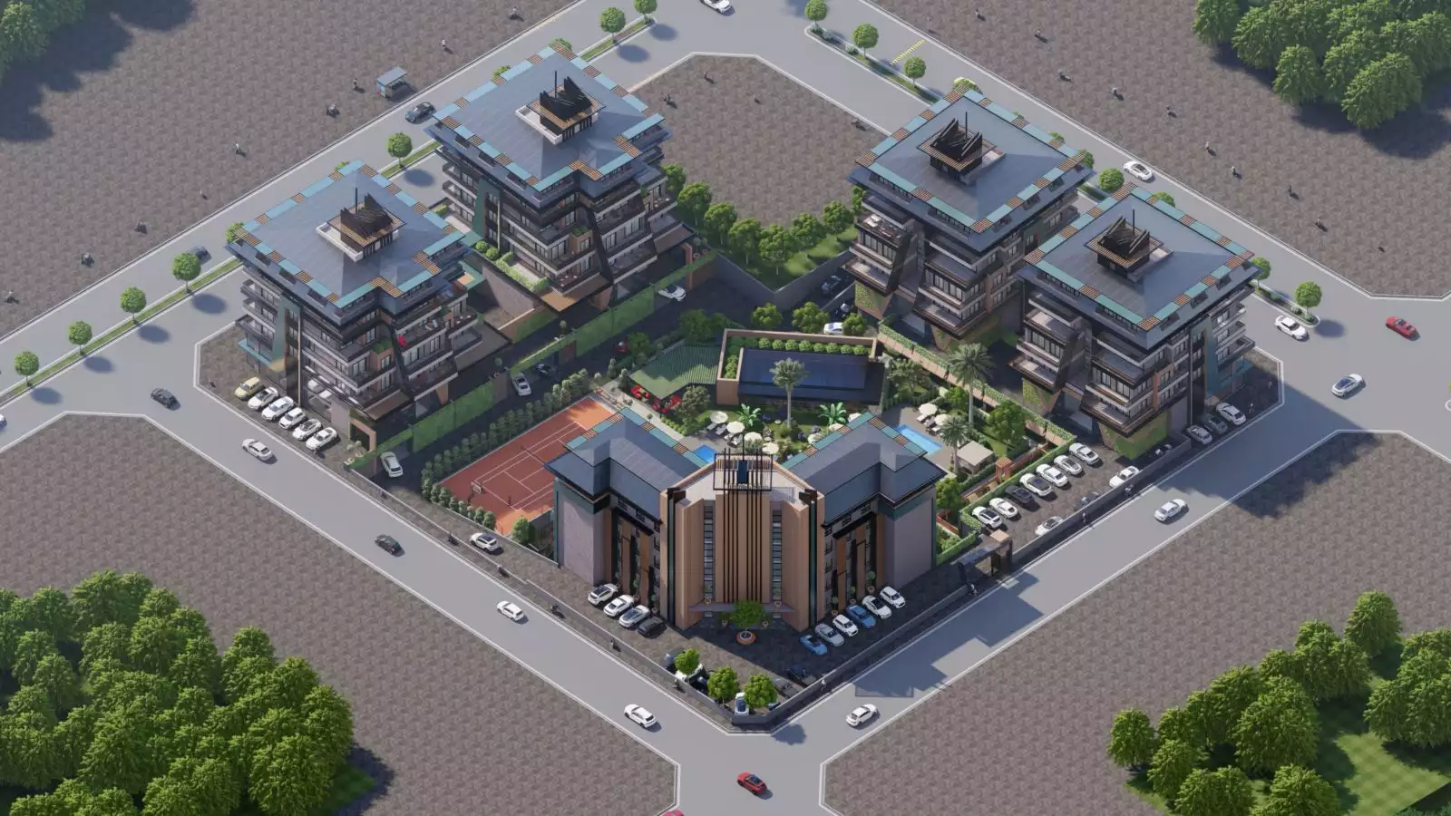 Flat 58m² in Turkey, Kargicak. Priced at 182000€ rent photo-23